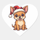 Suche nach chihuahua aufkleber Weihnachtsmannmütze