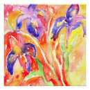 Suche nach iris blume poster Bunt