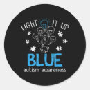 Suche nach licht blau aufkleber Autistisch