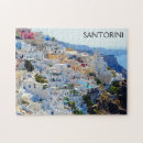 Suche nach griechische insel puzzle Santorini