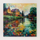 Suche nach banken puzzle Fluss