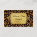Suche nach goldleopard visitenkarten Leoparddruck