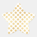 Suche nach blumen stern aufkleber Gold