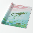 Suche nach lustiger frosch geschenkpapier Teich