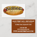Suche nach hot dog visitenkarten Essen