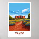 Suche nach uluru poster Australie