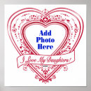 Suche nach liebe meine tochter poster Herz