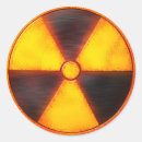 Suche nach radioaktivität aufkleber Atomisch