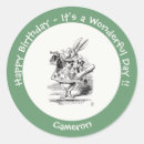 Suche nach rabbit aufkleber Alice im wunderland
