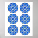 Suche nach blaue mandala poster Hübsch