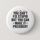 Suche nach dummkopf buttons Präsident