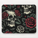 Suche nach schädel und rosen mousepads Skelett