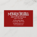 Suche nach weißes weihnachten visitenkarten Kunde