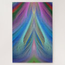 Suche nach nordlichter puzzle Blau