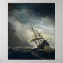 Suche nach schiffe in einem sturm poster Stürme