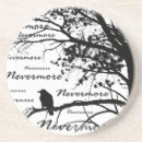 Suche nach schwarzer rabe untersetzer Silhouette