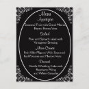 Suche nach hochzeitsmenü postkarten Elegant