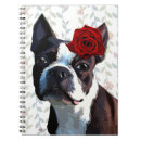 Suche nach boston terrier kleine notizbücher Blume