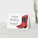 Suche nach stiefel karten Cowboy