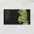 Suche nach rote augen visitenkarten Frosch