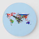 Suche nach flaggen wanduhren Welt