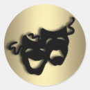 Suche nach theater aufkleber Gold