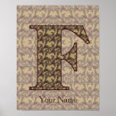 Suche nach buchstabe f poster Monogramm