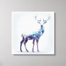 Suche nach hirsch leinwandbilder Blau