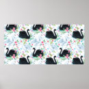 Suche nach schwarze schwäne poster Vintag