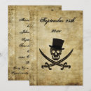 Suche nach pirate wedding einladungen Schädel