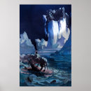 Suche nach rettungsboot poster Schiff