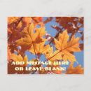 Suche nach herbstblatt postkarten Herbstblätter