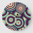 Suche nach lila blau wanduhren Geometrisch