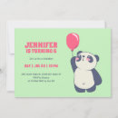 Suche nach panda einladungen Kinder geburtstagsparty