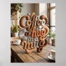 Suche nach umarmungen poster Typografie
