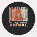 Suche nach platypuses aufkleber Tier