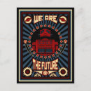 Suche nach cooler roboter postkarten Retro