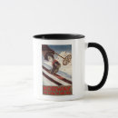 Suche nach vintage skifahren tassen Presse