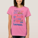 Suche nach der lacrosse der frauen tshirts Für alle