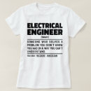 Suche nach elektroingenieur tshirts Spaß