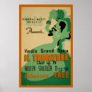 Suche nach verdi poster Vintag