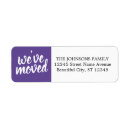 Suche nach ich bin umgezogen rücksende aufkleber Umlaufankündigung