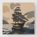 Suche nach piratenschiffe poster wanduhren Segeln