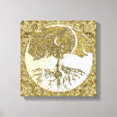 Suche nach yin yang leinwandbilder Gold