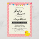 Suche nach rosa gummiente einladungen Ducky