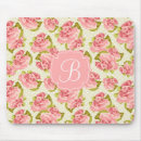Suche nach vintage rosa rosen mousepads Monogramm