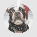 Suche nach boston terrier schmuck Weihnachten
