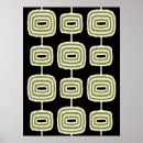 Suche nach geometrische abstraktion poster Schwarz