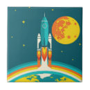Suche nach rakete fliesen Kinder