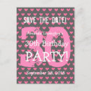 Suche nach 30 geburtstag save the date Dreißig